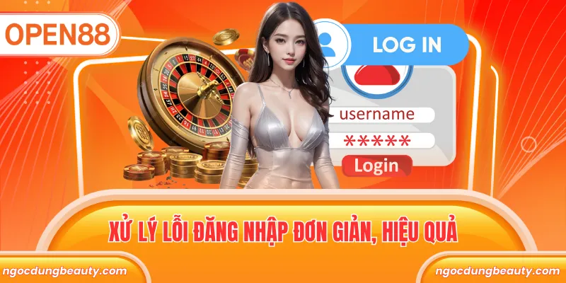 Xử lý lỗi đăng nhập đơn giản, hiệu quả